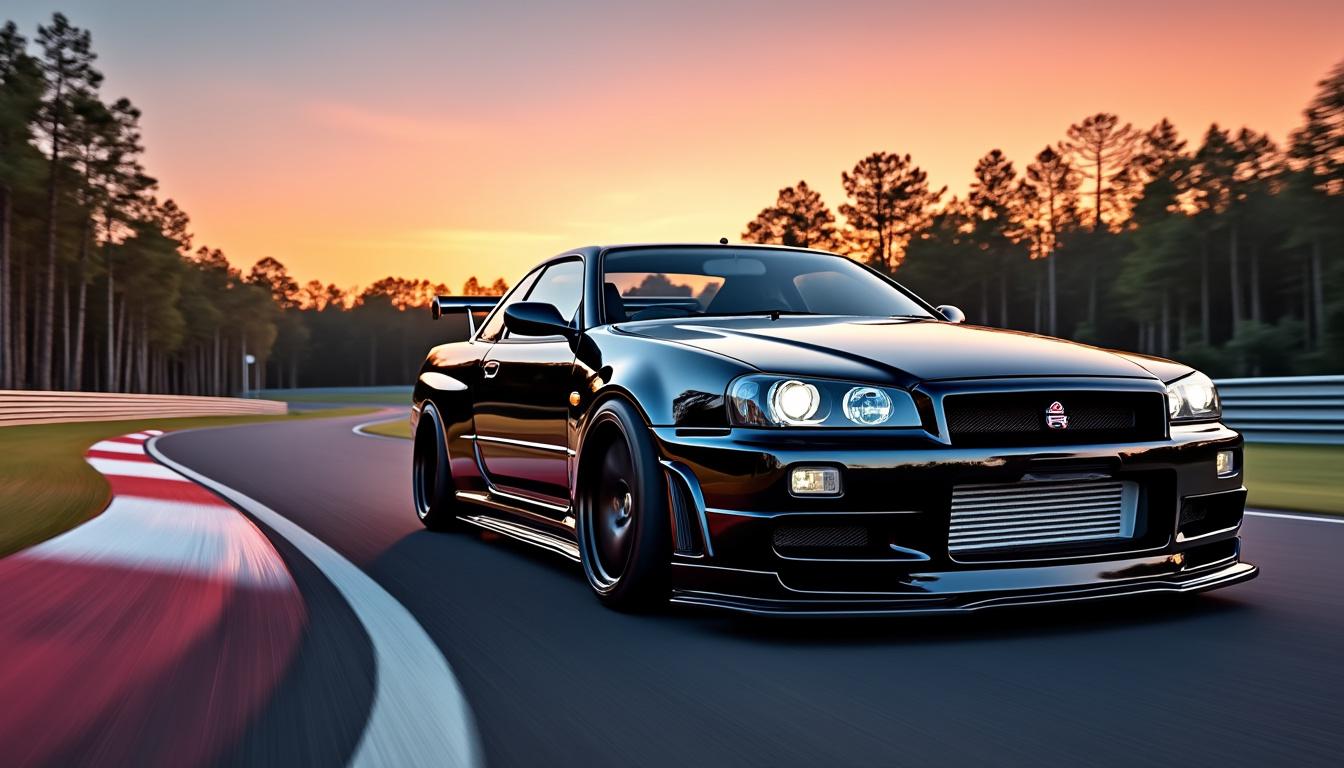 découvrez l'emblématique nissan skyline r34 gt-r, un véritable pilier de la culture automobile japonaise. plongez dans l'histoire de cette légende sur quatre roues qui allie performances exceptionnelles, design incontournable et passion des fans à travers le monde.
