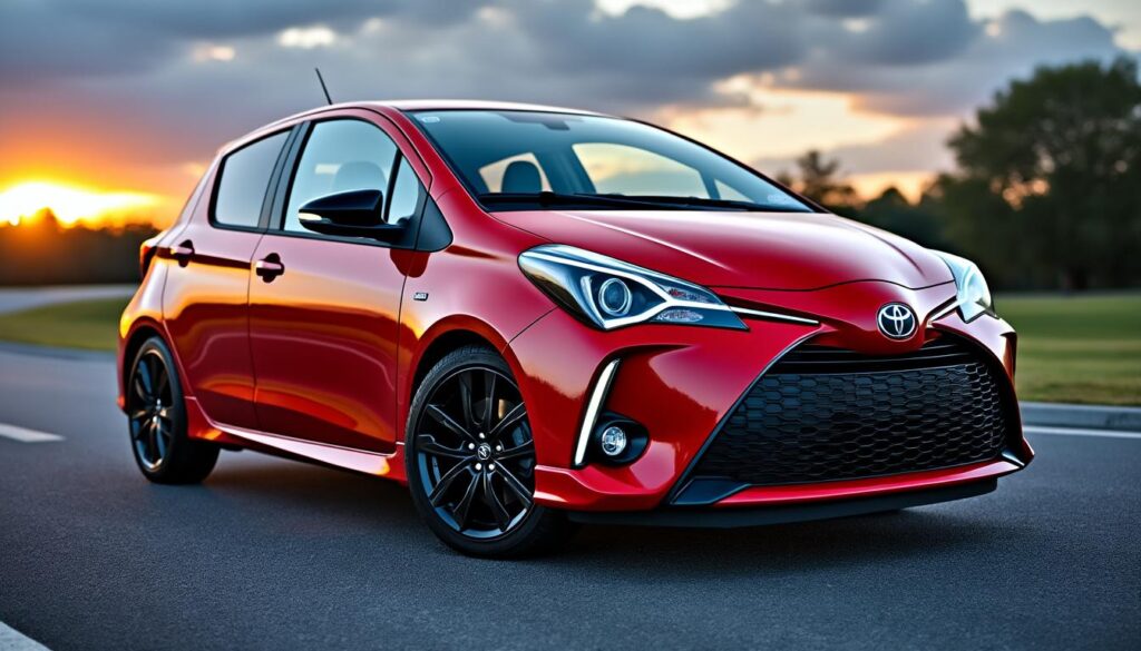 découvrez la toyota yaris hybride gr sport, une citadine sportive pensée pour les amateurs de conduite dynamique et de respect de l’environnement. profitez d’un design racé, de performances hybrides et d’un plaisir de conduite éco-responsable.