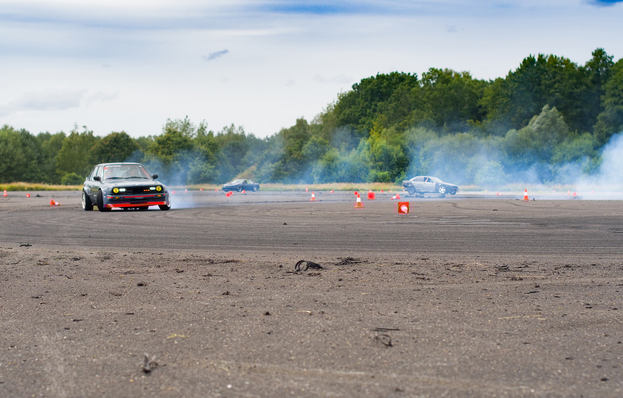 car drifting