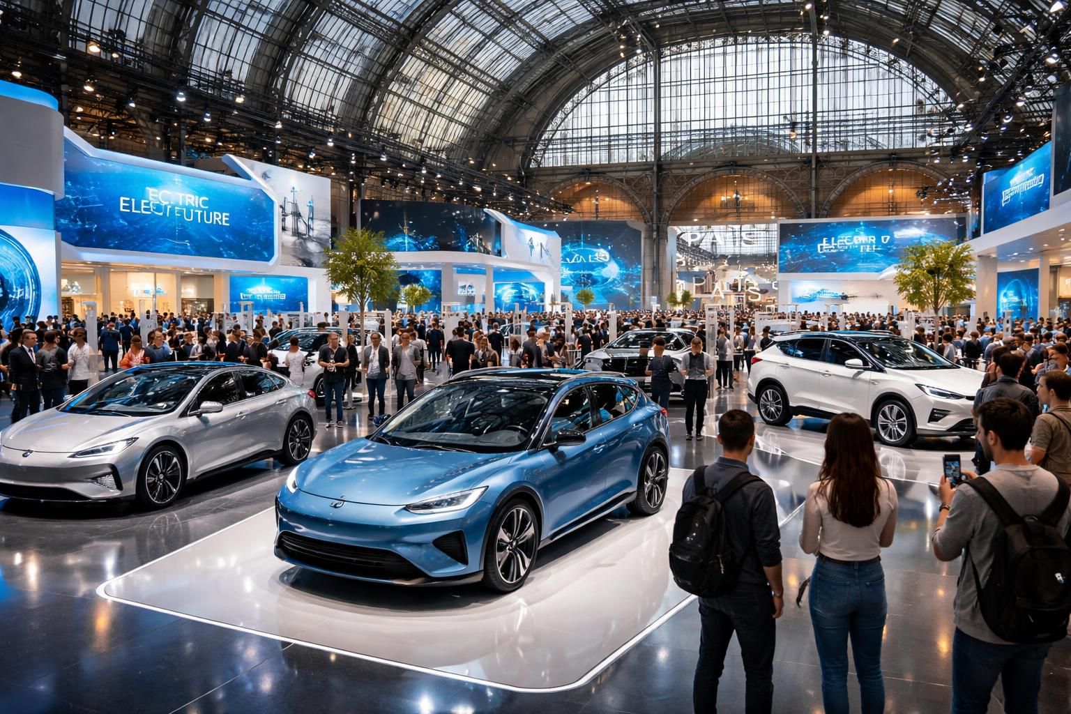 découvrez comment les véhicules électriques marquent un tournant majeur au salon de l'automobile de paris, avec les dernières innovations et modèles présentés.