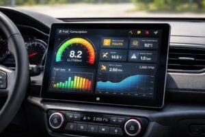découvrez comment suivre la consommation et les défauts de votre véhicule avec une tablette tactile microsoft grâce à notre guide complet obd2.